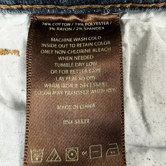 Kut from the Kloth Catherine Boyfriend Jeans Blue Med Wash Mid Rise Stretch 12 - Picture 9 of 13